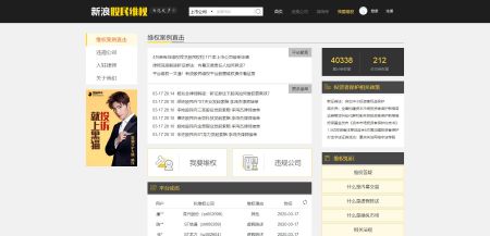 新浪股民维权平台官网 wq.finance.sina.com.cn